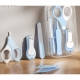 Set Ingrijire Unghii pentru Bebelusi, Cutie de Depozitare Transparenta, 13.6x8x2 cm, Blue