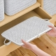 Cutie de Depozitare cu Fermoar, Pliabila, Maner Ranforsat, Fermoar Rezistent, pentru Haine, Paturi, Plapumi, Perne, Lenjerii de Pat, Jucarii, 61x50x71 cm, 210 Litri, Gri
