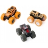 Set 3 masinute off-road, rotire la 360 grade, roti mari din cauciuc, motor extern, 3+ ani, Multicolor