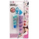 Set 2 luciuri de buze Create It!, cu breloc, balsam de buze pentru fetite, 6+ ani, Multicolor