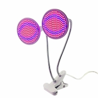Lampa pentru cresterea plantelor de interior, cap dublu, nu emana caldura, 290 leduri, 2 culori , clips, 46x11.5x9.2 cm