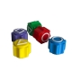 Gonggi joc traditional coreean, tip Squid Game si Jocul Calamarului, interactiv, set 5 piese multicolore, cutie neagra