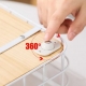 Set 16 roti autoadezive universale, pentru mutat mobila, rotire 360 de grade, usor de montat, abs, 4.5x2.8x1.4 cm, alb
