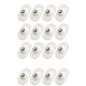 Set 16 roti autoadezive universale, pentru mutat mobila, rotire 360 de grade, usor de montat, abs, 4.5x2.8x1.4 cm, alb
