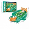 Joc de masa mini fotbal interactiv pentru copii, board game, mingi si figurine incluse, 30x19.5x6.8 cm, multicolor