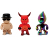 Set 3 mini figurine Stumble Guys 3D, Seria 2 - The Free Spirit, Red Demon, Liquid Rainbow