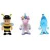 Set 3 mini figurine Stumble Guys 3D, Seria 2 - Stumblebee, Sprinkles, Diamond Banana