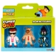 Set 3 mini figurine Stumble Guys 3D, Seria 2 - Disco Dan, Capybara, Liquid Rainbow