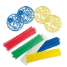 Set creativ Galt - 80 de paie flexibile