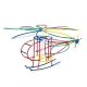 Set creativ Galt - 80 de paie flexibile