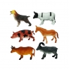 Set figurine animale de la ferma in punga mare, Crazoo, 6 buc   Cod: S01000712_001w