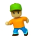 Set 3 mini figurine Stumble Guys 3D, S3
