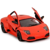 Macheta metalica Lamborghini Veneno, Model Sport, Scara 1:36, Portocaliu