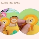 Puzzle Montessori din Lemn pentru Copii,  0-3 Ani, Model Animale din Jungla, Educativ, Intuitiv, Creativ, 9 Piese, 30x22.5x0.8 cm, Multicolor