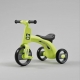 Tricicleta pentru Copii,  Exercitiu de Echilibru, pentru 1-6 Ani, Functie de Lumini si Sunete, cu Pedale, din Plastic, Roti Gonflabile, Greutate Portanta 60 kg, 57 x 36 x 47 cm, Verde