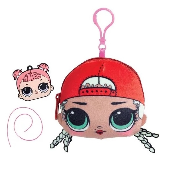 Gentuta cu fermoar LOL Squishy Plus, MC Swag