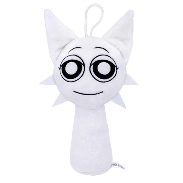 Jucarie de plus Sprunki, 20 cm - Sprunki White
