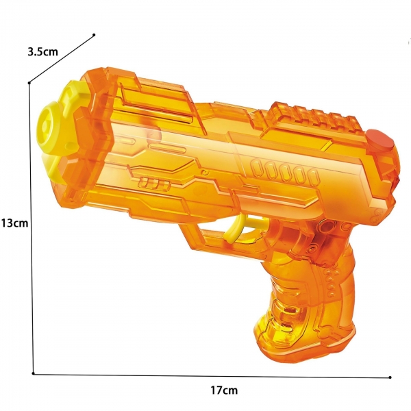 Pistol cu Apa, Manual, din PP, 23 x 16 x 4 cm, 250 ml, Portocaliu