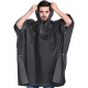 Pelerina de Ploaie, pentru Adulti, EVA, Tip Poncho, Impermeabila, Rezistenta la Vant, Capse Laterale, 160 g, Negru