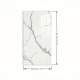 Set 10 Placi Tapet, 60 x 30 cm, Grosime 1.5 mm, din PVC, Model Imitatie de Marmura, Suprafata acoperita 1.8 mp, Gri Deschis