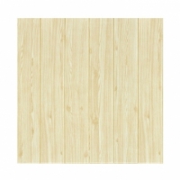Set 10 Placi Tapet 3D, 70 x 70 cm, Grosime 3 mm, din Rasina, Tip Placi de Lemn, Suprafata Acoperita 4.9 mp, Crem