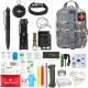 Kit supravietuire multifuncional, 42 de Instrumente Profesionale, Echipament de prim-ajutor, Drumetie, Camping