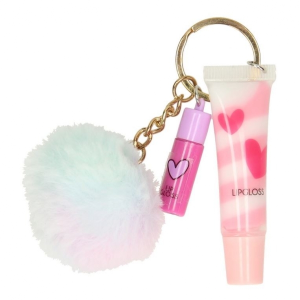 Set breloc cu luciu de buze Create It, 2 piese