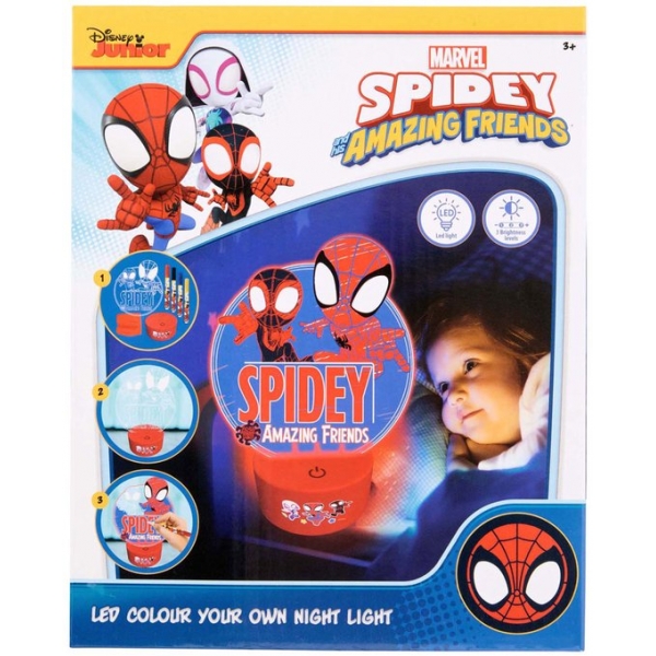Lampa De Noapte Color Led, Spidey