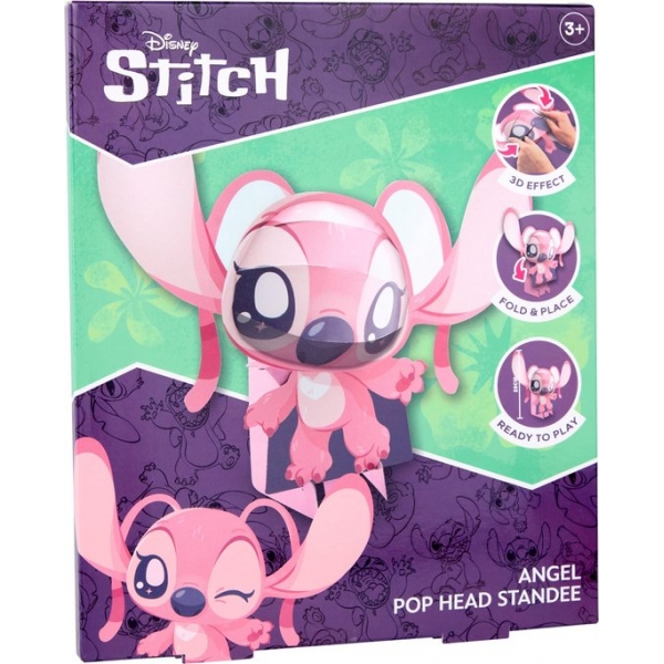Figurină 3D Pop Head 20 cm, Stitch cu chitara, +3 ani