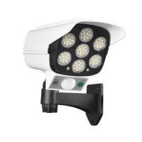 Camera de supraveghere falsa, incarcare solara, 77 LED-uri, senzor de miscare