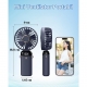 Ventilator Ultra Portabil cu Aromaterapie, 3 in 1, de Mana, de Birou, de Gat, 5 Trepte de Viteza, Incarcare USB, Autonomie 12h, 