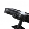 Lampa solara cu senzor de miscare, 108 COB LED, 2 grile, ip65, negru
