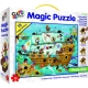 Magic Puzzle Galt - Corabia piratilor (50 piese)