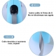 Lesa Automata Retractabila, pentru Caini, 5 m, 20 kg, ABS, Verde/Bleu, 8x12x4 cm