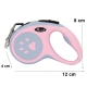 Lesa Automata Retractabila, pentru Caini, 5 m, 20 kg, ABS, Verde/Bleu, 8x12x4 cm