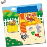 Carte cu stickere reutilizabile Galt - Ferma