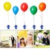 Greutate pentru Baloane cu Heliu, din Folie cu Franjuri, 170g, 13 x 5 x 3 cm, Albastru