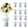 Greutate pentru Baloane cu Heliu, Flippy, din Folie cu Franjuri, 170g, 13 x 5 x 3 cm, Alb