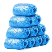 Set 100 Botosi, Huse de Pantofi Impermeabile de Unica Folosinta, Botosei Universale, Albastre, pentru Zile Ploioase
