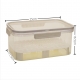 Cutie de Depozitare Portabila, cu Separator pentru Gheata si Scurgere, Mentine Rece, Caserola Pranz, 25x16.5x11.5 cm, Gri/Transp