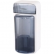 Organizator Baie, 4 Compartimente si 1 Sertar, Rotire 360 Grade, din PP+PET, 27.5 x 16 x 11 cm, Albastru