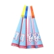 Set 6 Suflatori Gender Reveal, Girl or Boy, din Carton, 20 x 5 cm, Roz/Albastru