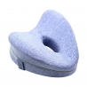 Perna Ortopedica pentru Picioare, Multifunctionala, Confortabilă, in Forma de Inima, Spuma cu Memorie, Curea Anti-cadere, 25x23x