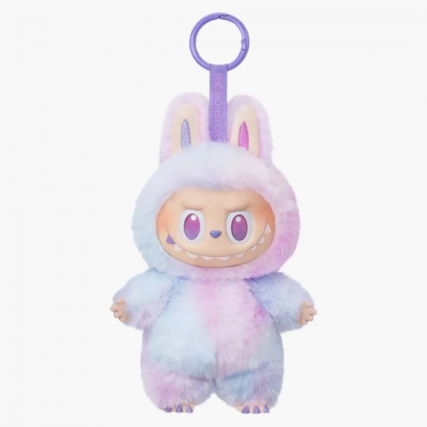 Figurina Breloc Labubu, Violet, 20 cm