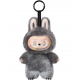 Figurina Breloc Labubu, Gri, 20 cm