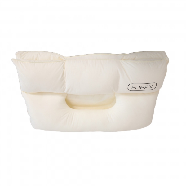 Perna Ortopedica 3 in 1, Strat Dublu, Protectie Cervicala, pentru Adulti, 45 x 70 cm, Alb