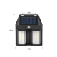 Lampa Solara LED Decorativa de Perete, pentru Exterior, Suspendata, 800mAh, 15x13x6 cm, Neagra