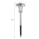 Lampa solara tip torta, anti-insecte, tantari, UV, LED, 1.2V, IP65, 1 LED, material ABS, 48 x 14 cm, gri