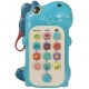 Jucarie Interactiva, Telefon Inteligent, Model Dinozaur, Functii Educative, Muzicale si Voce, 4-6 ani, 19 x 11.5 cm, din Plastic