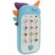 Jucarie Interactiva, Telefon Inteligent, Model Unicorn, Functii Educative, Muzicale si Voce, 4-6 ani, 19 x 11.5 cm, din Plastic,